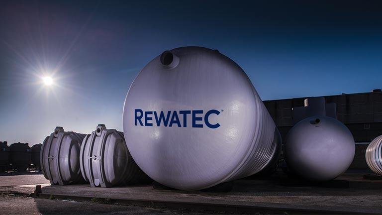 Rewatec stormwater tanks