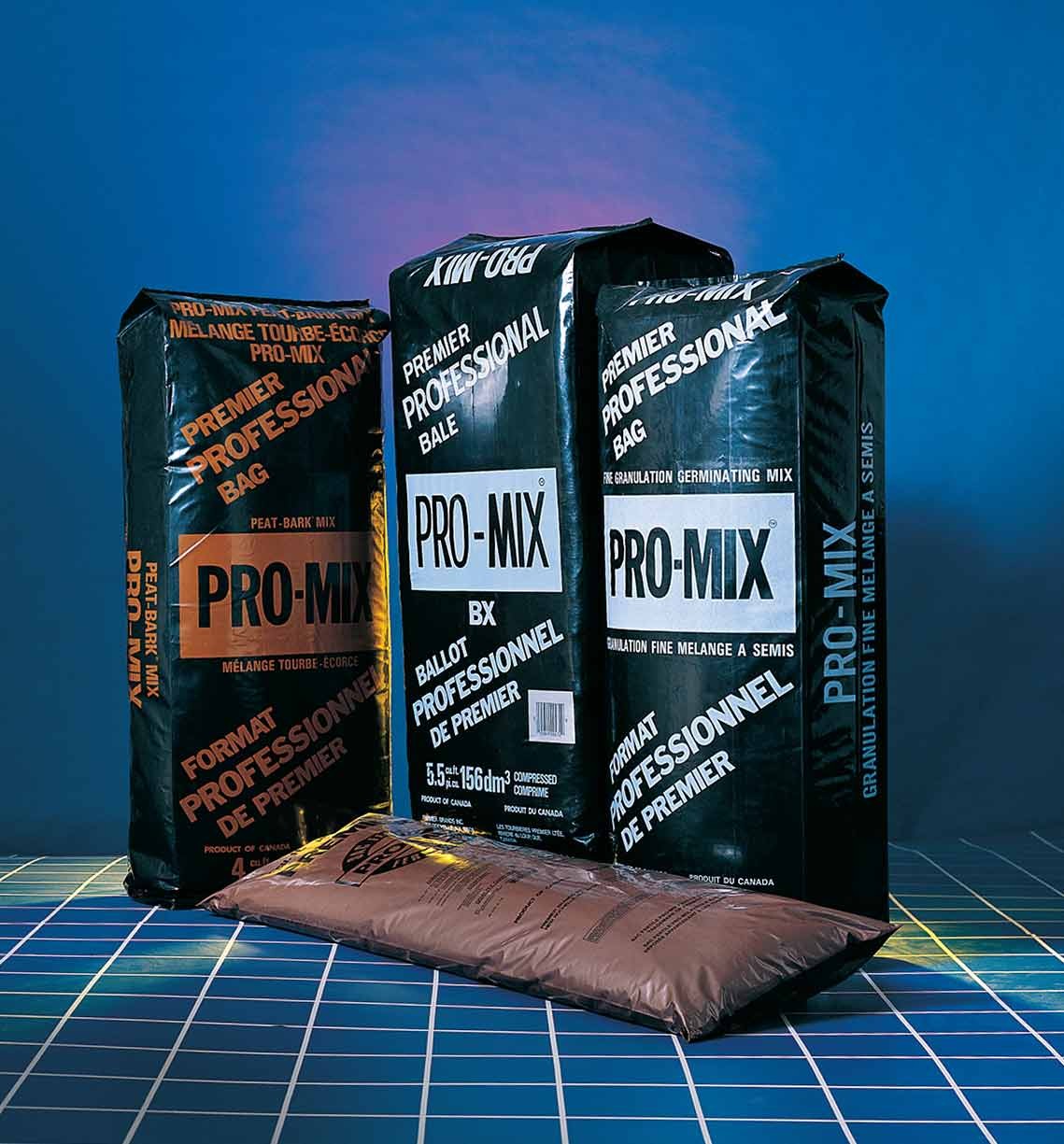 The PRO-MIX brand is launched in 1968
