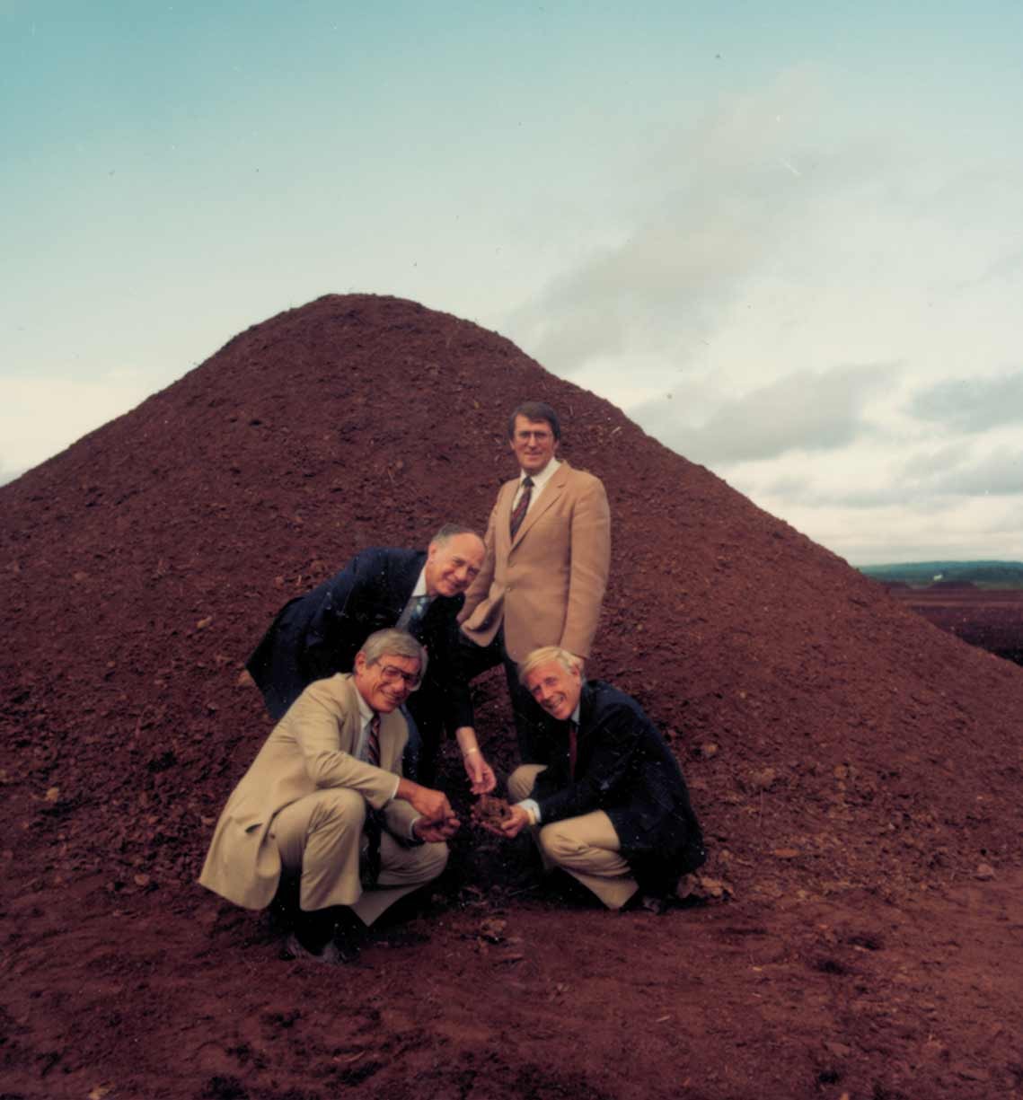 peat fields in 1978