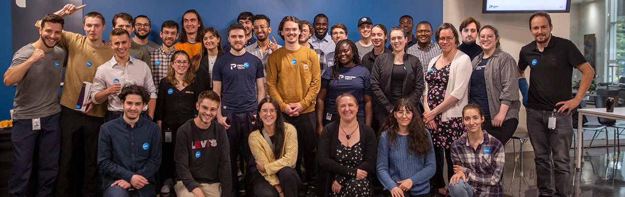 Group of Premier Tech interns 