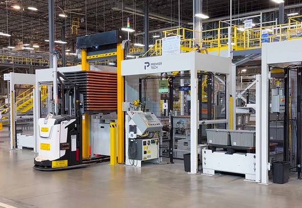 Premier Tech Systems and Automation equipment