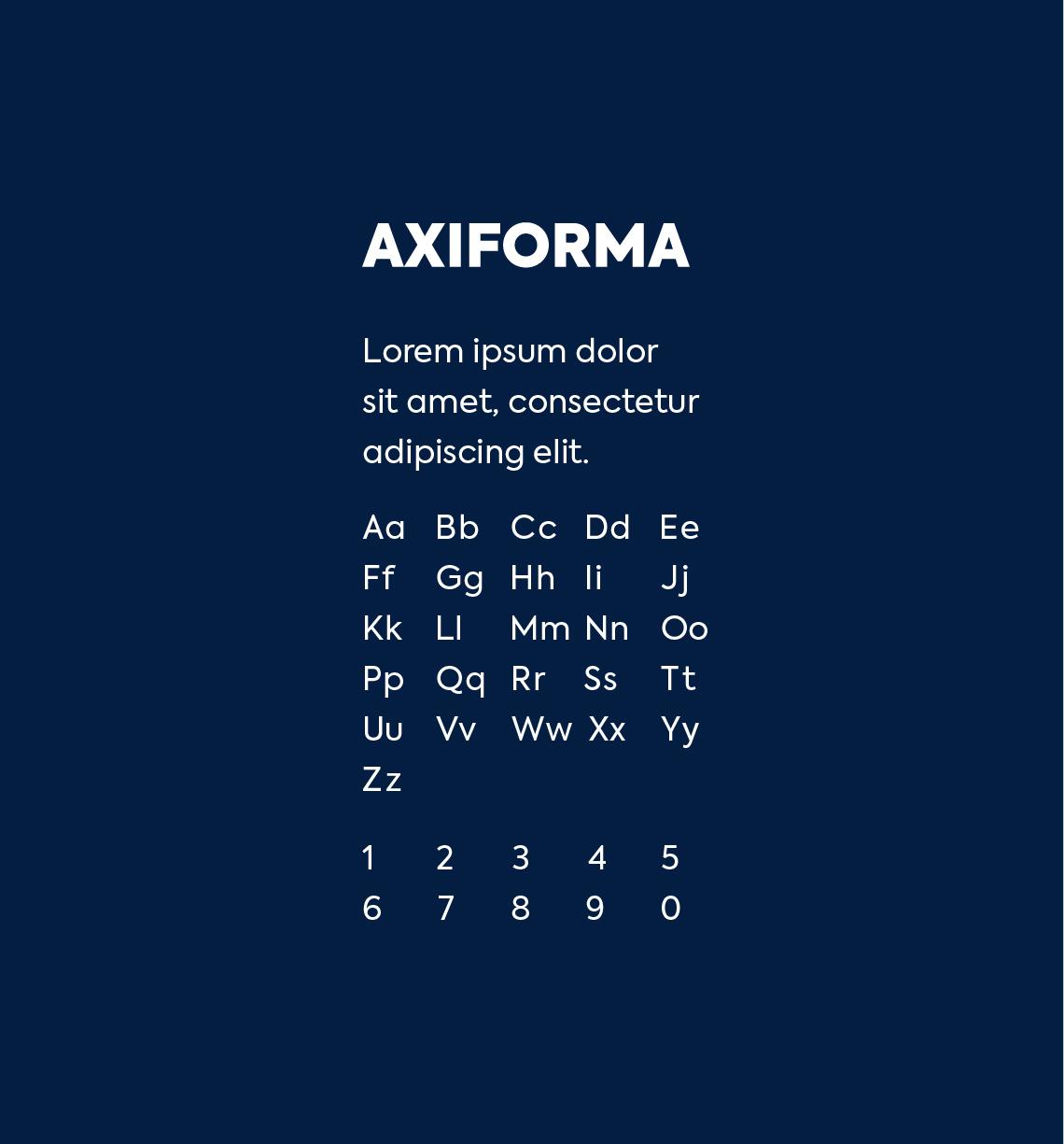 axiforma letter Premier Tech