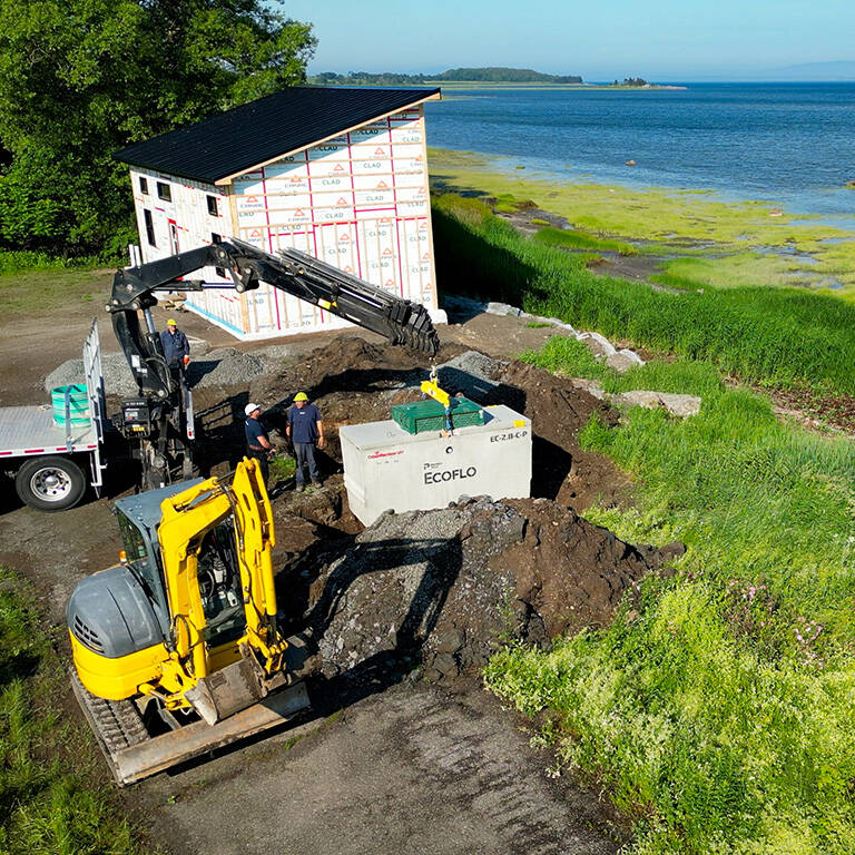 Ecoflo installation