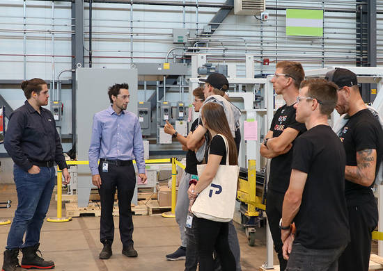 Israel - Premier Tech during a Campus tour